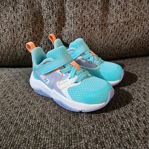 New Balance Blue and Orange Sneakers Lightweight Performance Design